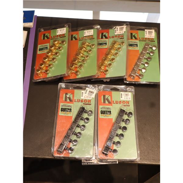 LOT OF 6 ASSORTED KLUSON TUNER SETS