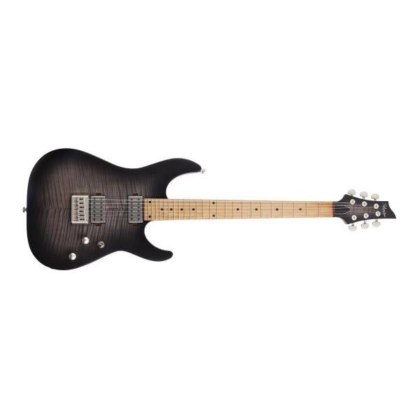 Schecter - C-1 Standard Plus Electric Guitar Transparent Black Burst 3936-SHC