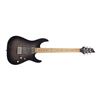 Image 1 : Schecter - C-1 Standard Plus Electric Guitar Transparent Black Burst 3936-SHC