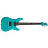 Image 1 : Schecter - C-6 Deluxe Satin Aqua 428