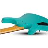 Image 2 : Schecter - C-6 Deluxe Satin Aqua 428