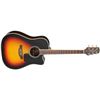 Image 1 : Takamine - Dreadnought Cutaway Acoustic-Electric Guitar - Sunburst - GD51CE-BSB
