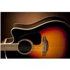 Image 4 : Takamine - Dreadnought Cutaway Acoustic-Electric Guitar - Sunburst - GD51CE-BSB