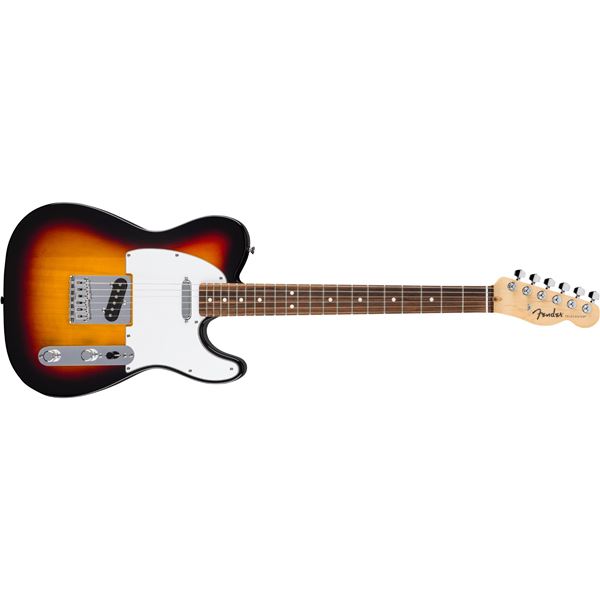 Fender - Standard Telecaster® - Laurel Fingerboard - White Pickguard - 3-Color Sunburst - 026-6040-5