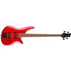 Image 1 : Jackson - X Series Spectra Bass SBX IV -  Laurel Fingerboard -  Candy Apple Red  - 291-9904-509