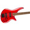 Image 3 : Jackson - X Series Spectra Bass SBX IV -  Laurel Fingerboard -  Candy Apple Red  - 291-9904-509