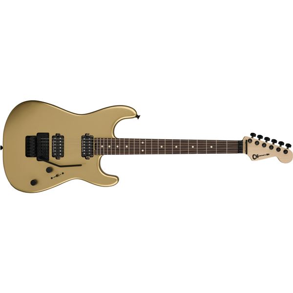 Charvel - Pro-Mod San Dimas® Style 1 HH FR RW - Rosewood Fingerboard - Pharaohs Gold
