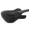 Image 2 : Schecter - PT-7 Black Ops Left-Handed 7-String Electric Guitar - Satin Black Open Pore - 624-SHC