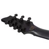 Image 6 : Schecter - PT-7 Black Ops Left-Handed 7-String Electric Guitar - Satin Black Open Pore - 624-SHC