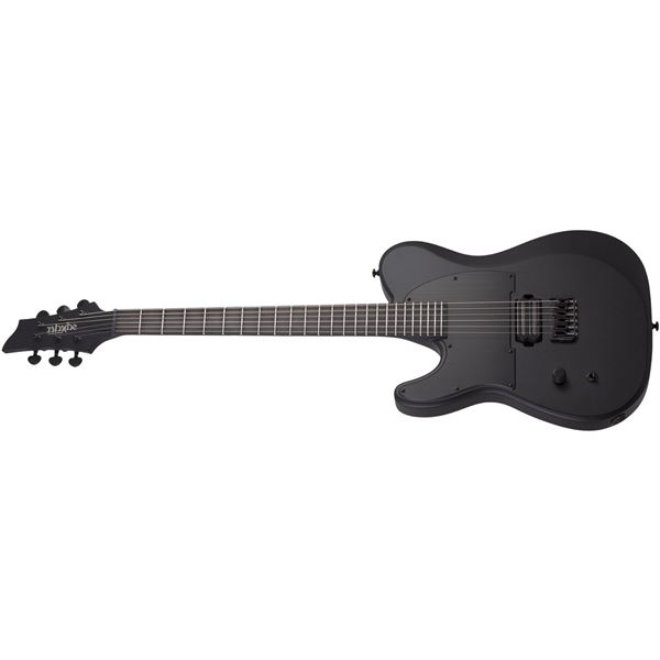 Schecter - PT Black Ops Left-Handed Electric Guitar - Satin Black Open Pore - 623-SHC