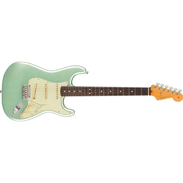 Fender - American Professional II Stratocaster® Rosewood Fingerboard Mystic Surf Green – 01