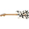 Image 2 : EVH - Striped Series '78 Eruption - Maple Fingerboard - White with Black Stripes Relic 510-7900-576