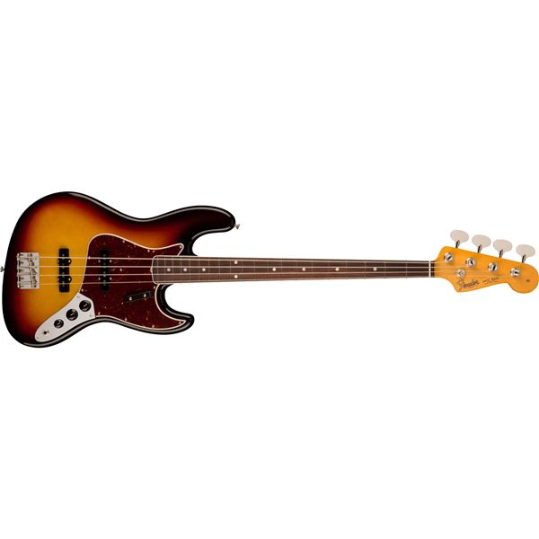 Fender - American Vintage II 1966 Jazz Bass® - Rosewood Fingerboard - 3-Color Sunburst  - 019-0170-8