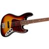 Image 3 : Fender - American Vintage II 1966 Jazz Bass® - Rosewood Fingerboard - 3-Color Sunburst  - 019-0170-8