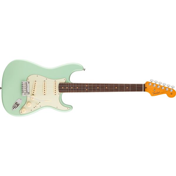 Fender - American Ultra Luxe Vintage '60s Stratocaster® - Rosewood Fingerboard - Surf Green - 011-82