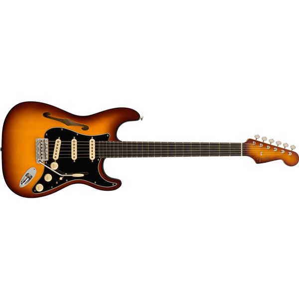 Fender - Limited Edition Suona Stratocaster® Thinline - Ebony Fingerboard - Violin Burst 017-0271-83