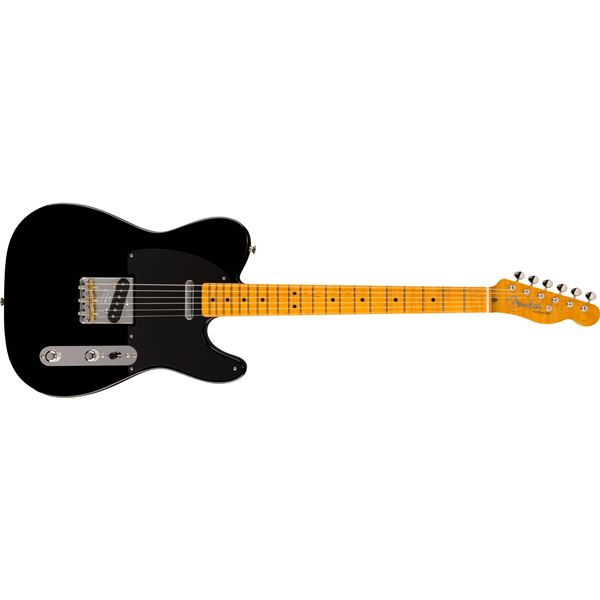 Fender - Limited Edition American Vintage II 1951 Telecaster® - Flame Maple Fingerboard - Black - 01