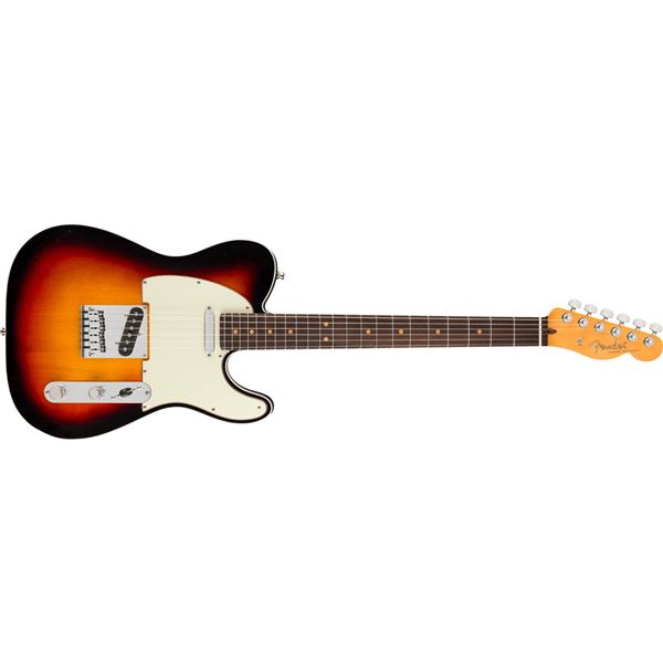 Fender - American Ultra Luxe Vintage '60s Telecaster® Custom - Rosewood Fingerboard - 3-Color Sunbur