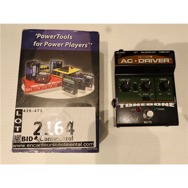 RADIAL TONE BONE AC DRIVER PRE AMP