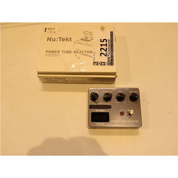TI KORG TR-S POWER TUBE REACTOR PED