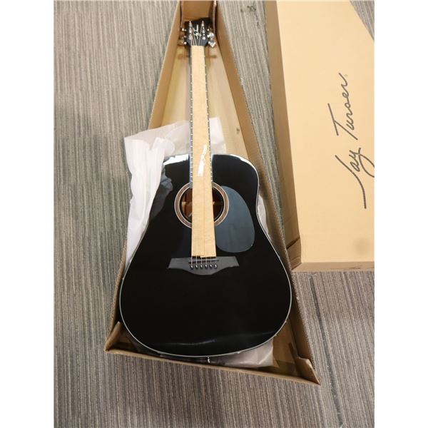 Concert Body with Full Size Neck, EQ and Black Finish