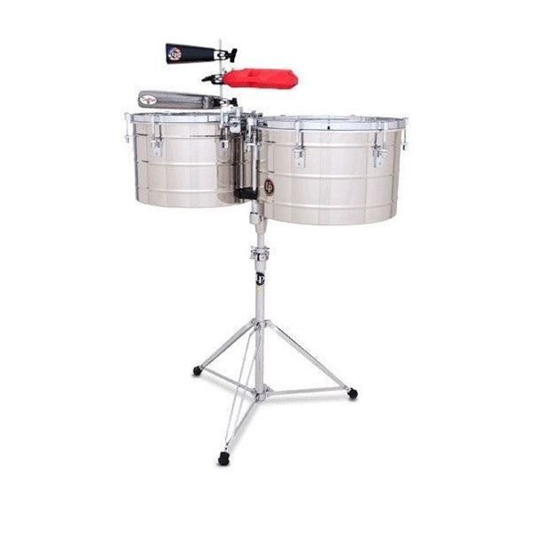 LP (Latin Percussion) - Tito Puente 15''& 16'' Thunder Timbs Stainless Steel LP258-S