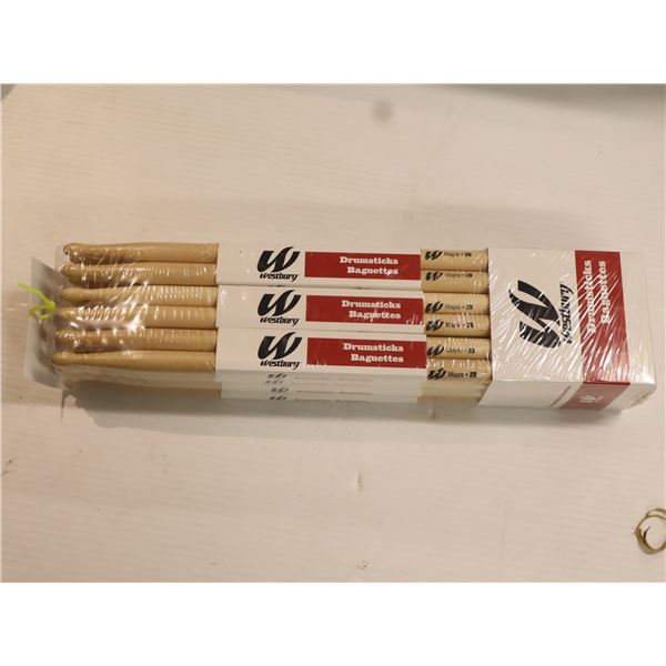 Westbury - 2B Wood Tip Drumsticks (Pair) - WDS2B