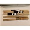 Image 1 : LOT OF 5 PAIRS ASSORTED VIC FIRTH DRUMSTICKS