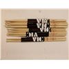 Image 1 : LOT OF 5 PAIRS ASSORTED VIC FIRTH DRUMSTICKS