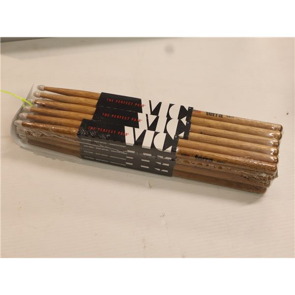 Lot of 12: Vic Firth - American Classic® 5BTN Terra Series Drumsticks, Nylon Tip 5BTN