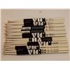 Image 1 : LOT OF 9 PAIRS ASSORTED VIC FIRTH SIGNATURE WHITE DRUMSTICKS