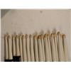 Image 2 : LOT OF 9 PAIRS ASSORTED VIC FIRTH SIGNATURE WHITE DRUMSTICKS
