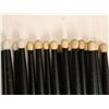 Image 2 : Lot of 10: Zildjian - Z Custom LE Drumstick Collection Rock Black Chroma - Wood Tip - ZRKCB-ZC