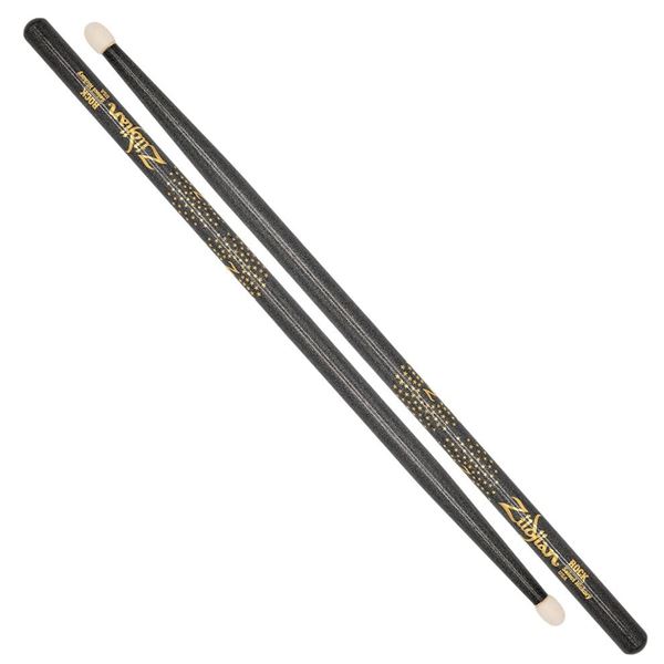 Lot of 11: Zildjian - Z Custom LE Drumstick Collection Rock Black Chroma - Nylon Tip - ZRKCBN-ZC