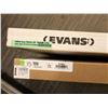 Image 2 : LOT OF 2 ASSORTED EVANS 22" BASS DRUMHEADS