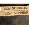 Image 3 : LOT OF 6 ASSORTED REMO 18" BASS DRUMHEADS