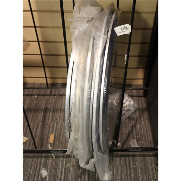 LOT OF 7 ASSORTED 20" BASS DRUMHEADS