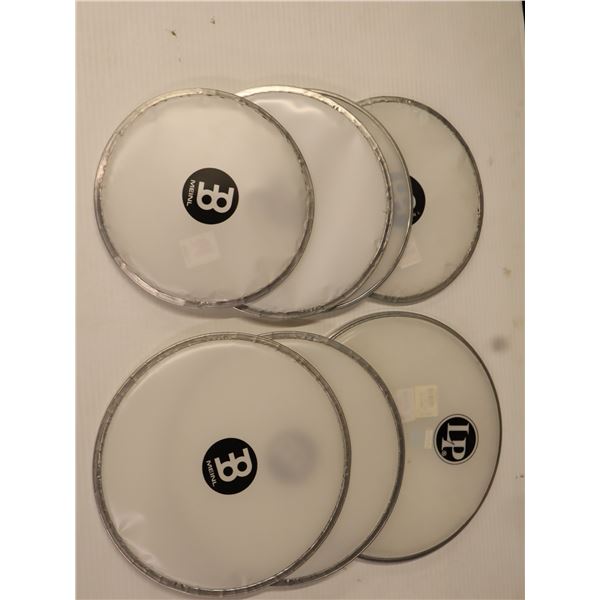 LOT OF 7 DARBUKA HEADS