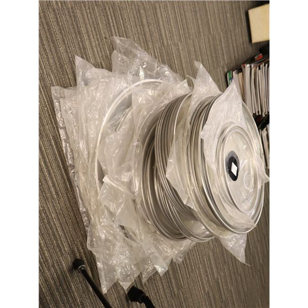 LOT OF +/-40PCS ASSORTED DRUMHEADS