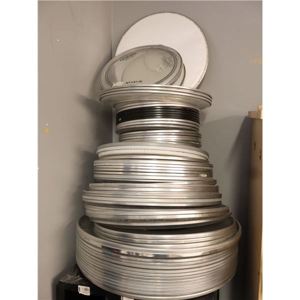 ***USED***LOT OF ASSORTED DRUMHEADS