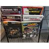 Image 6 : LOT OF +/- 50 DRUM BOOKS WITH MAGAZINE RACK