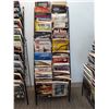 Image 1 : LOT OF +/- 50 DRUM BOOKS WITH MAGAZINE RACK