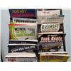 Image 3 : LOT OF +/- 50 DRUM BOOKS WITH MAGAZINE RACK