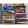 Image 5 : LOT OF +/- 50 DRUM BOOKS WITH MAGAZINE RACK