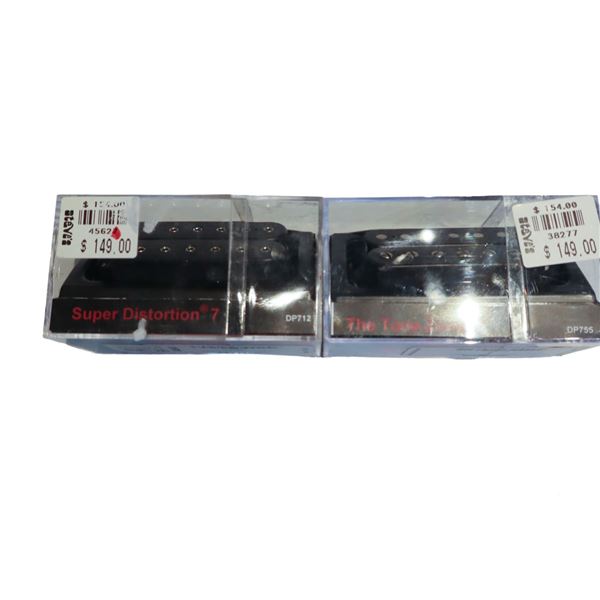 LOT OF 2 ASSORTED DIMARZIO 7-STRING HUMBUCKERS