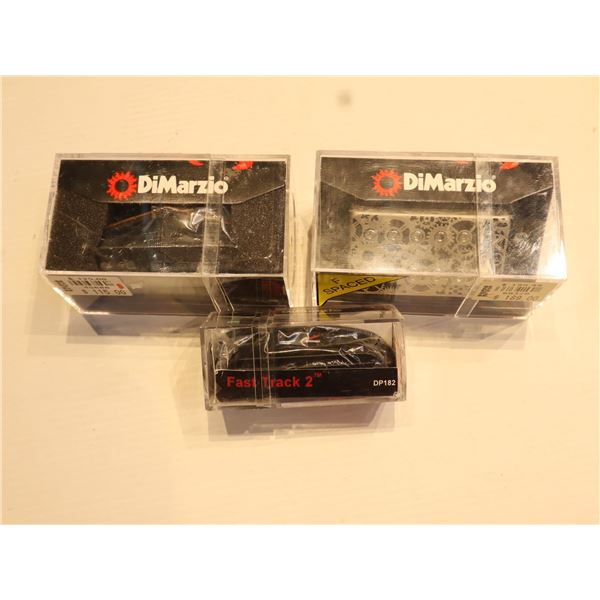 LOT OF 3 ASSORTED DIMARZIO GUITAR PICKUPS