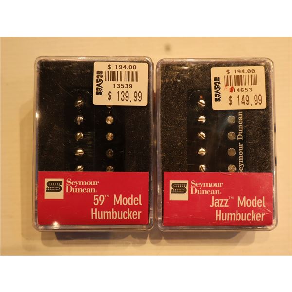 LOT OF 2 ASSORTED SEYMOUR DUNCAN HUMBUCKERS