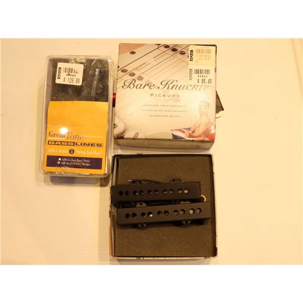 LOT OF 2 ASSORTED 5-STRING BASS PICKUPS