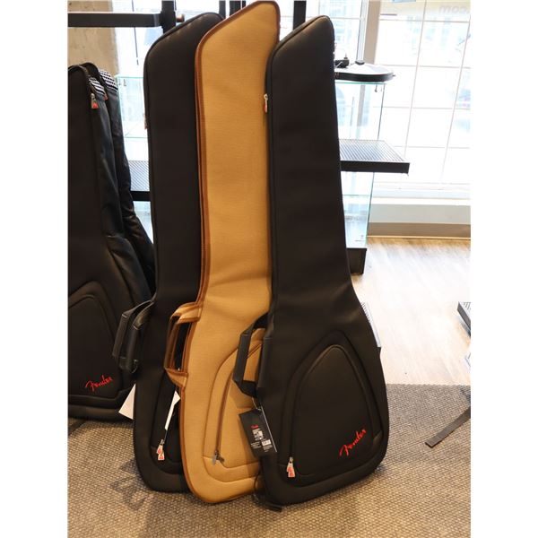 LOT OF 3 ASSORTED FENDER BASE GIG BAGS