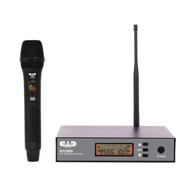 CAD - Wireless Cardioid Handheld Microphone System (510 to 570 MHz)